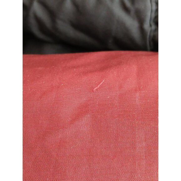 Vintage Audvik Red Winter Puffer Coat Jacket Size Medium M Made In Canada - Picture 8 of 16